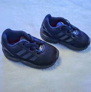 Black Adidas Torsion ZX FLUX Shoes Sz 5